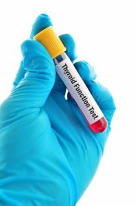 blood for thyroid function test