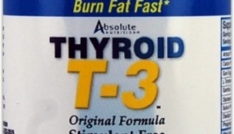 Absolute Nutrition Thyroid T-3 Booster